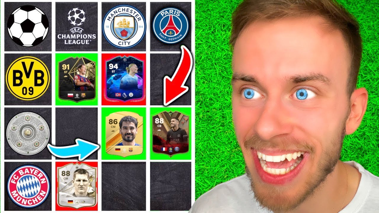 Ich habe FUßBALL TIC-TAC-TOE gespielt! (& wurde HOPS genommen 😂) - YouTube