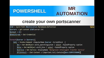 PowerShell S1E51 (Portscanner)