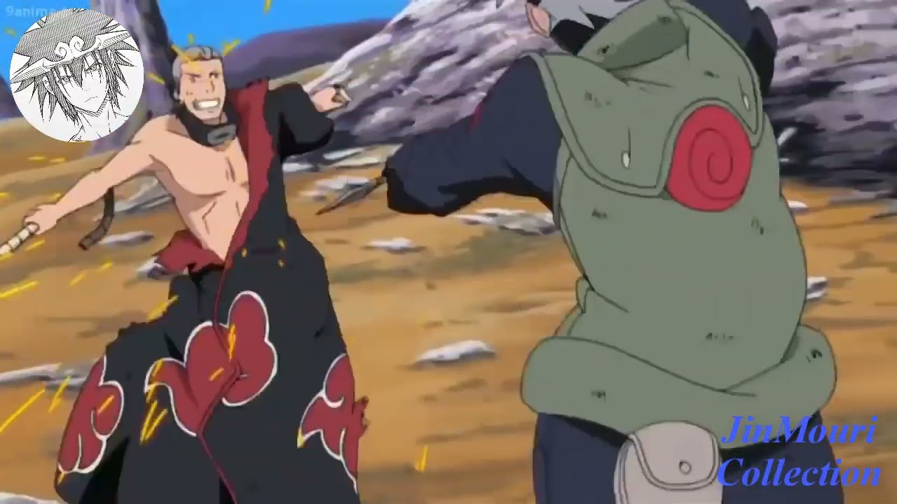Kakashi and Shikamaru Vs Kakuzu and Hidan HD English Dubbed   Naruto Shippuden