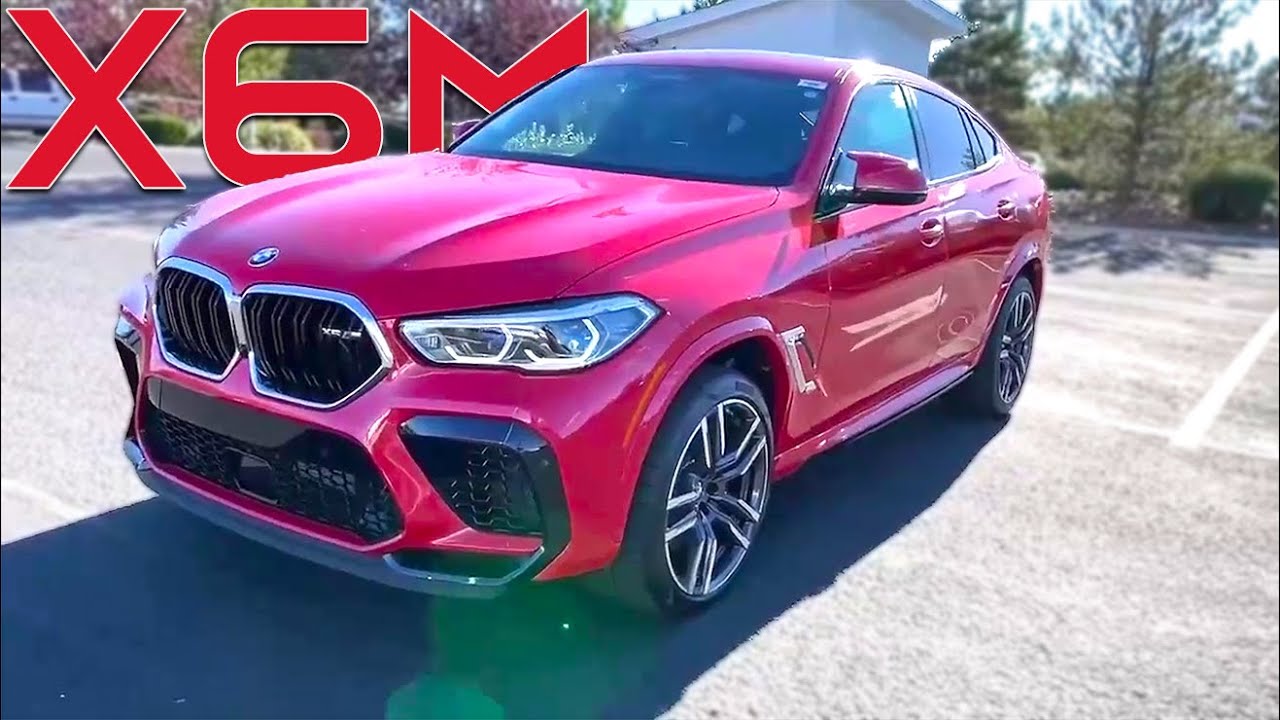 2023 BMW X6 Red Interior and Exterior -