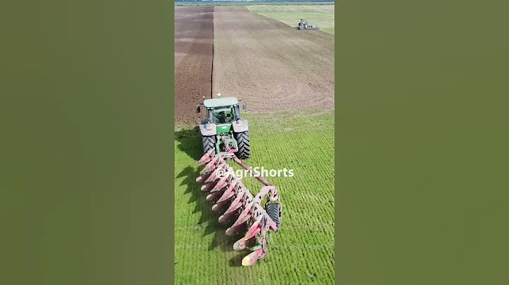 Plowing with John Deere