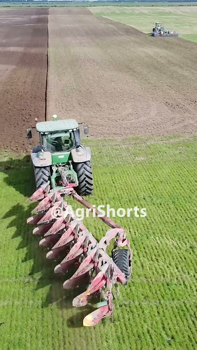 Plowing with John Deere