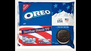New Nabisco Limited Edition Oreo Team Usa 2018 Olympic Chocolate Cookies