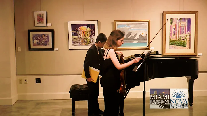 Miami International Piano Festival Academy Participant Recital: Piano and Strings