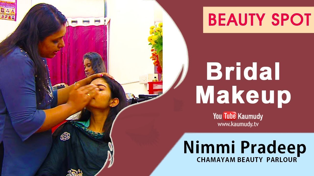 Bridal Makeup  Nimmi Pradeep  Chamayam Beauty Parlour  Beauty Spot 