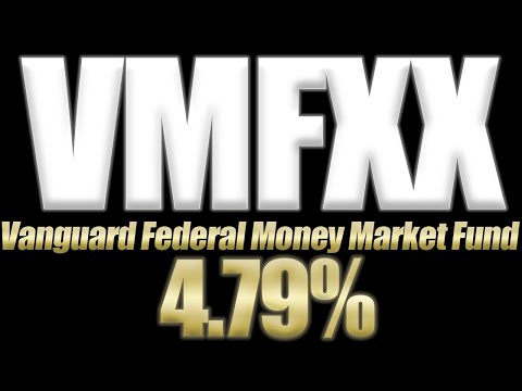 VANGUARD MONEY MARKET PAYS 4.79% WITH VERY LOW RISK VMFXX