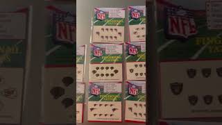 Vintage NFL Fingernail Tattoos