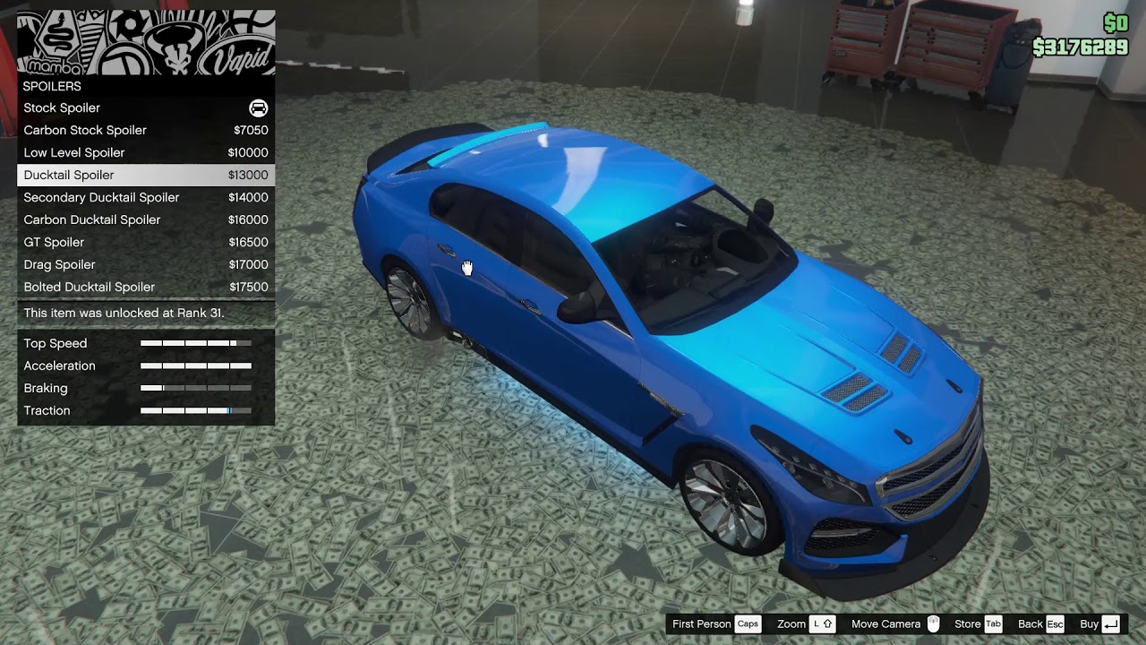 GTA Online Albany V-STR Customization - YouTube