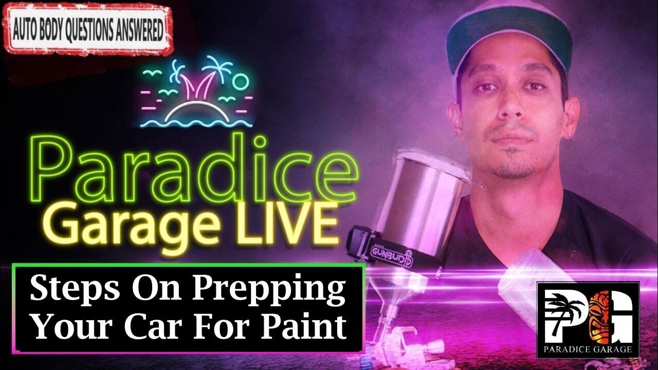 🚘👉How To Prep Your Car Before Clear? Can You Paint Over Chrome? & More