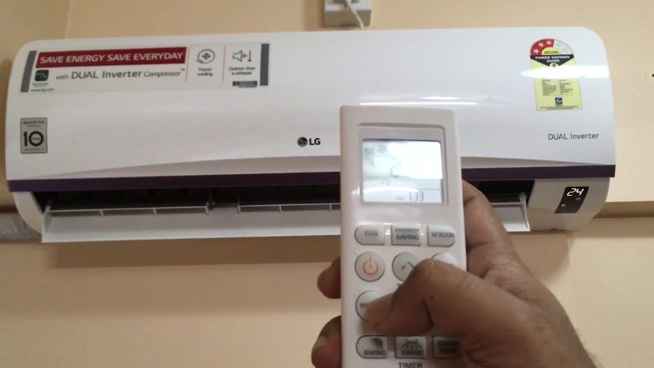 lg hot and cold ac
