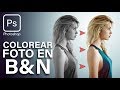 Tutorial Photosop Colorear Foto en Blanco Y Negro