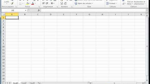 Excel 2010 Créer un modèle de Bon de commande type vidéo 1 cas 1