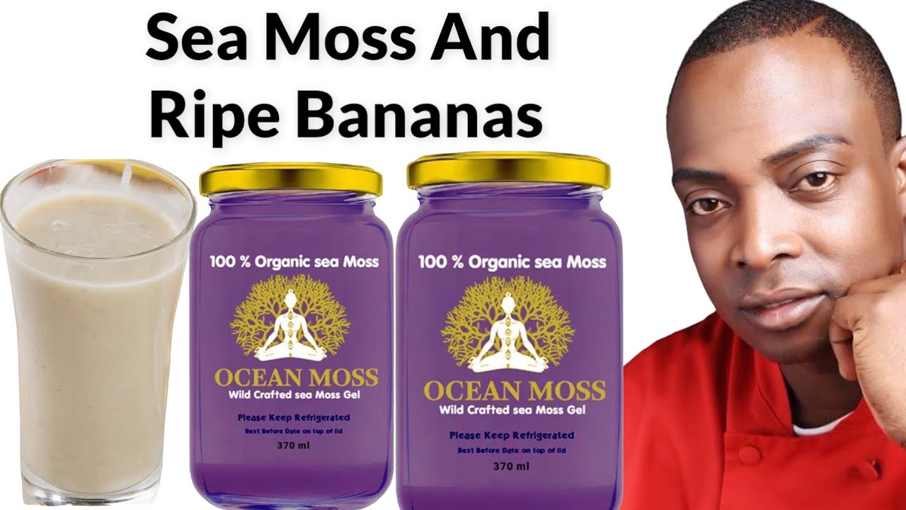 Add Milk into Sea Moss and Ripe Banana, you will be surprised with the result ! #shorts | Chef Ricardo Cooking