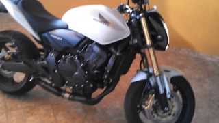 Hornet 2013 Branca Com Escapamento Direto 4X1