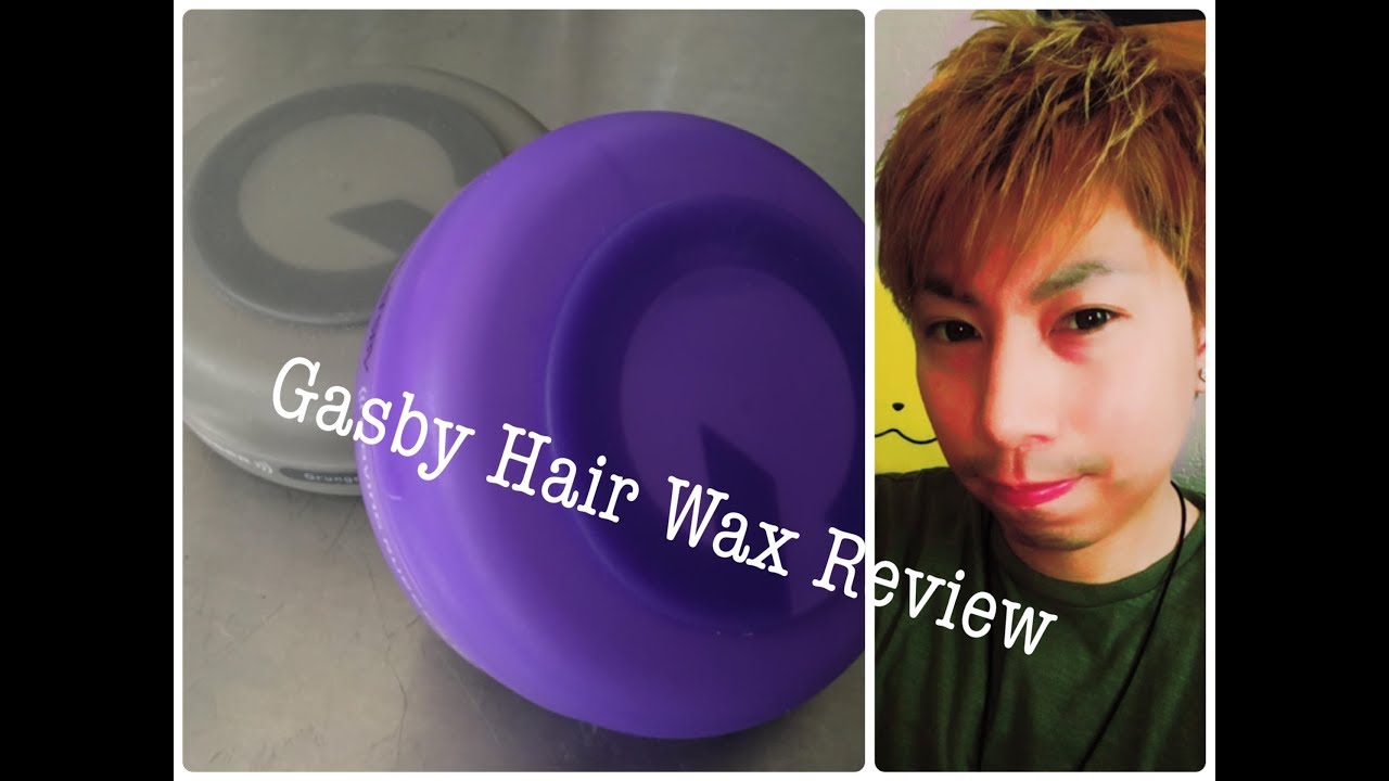 Japanese Gatsby hair wax review, hairstyle for short hair YouTube