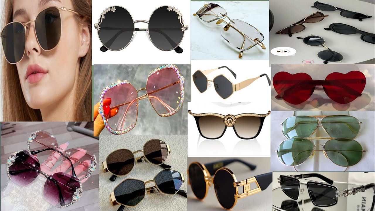 Top Elegant Sunglasses for Ladies , Girls & Man's 😎  Classic & Stylish Frames latest Collection .