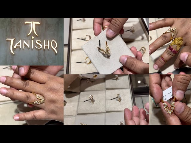 Tanishq gold finger ring designs with price and weight full details |  Tanishq gold jewellery | - YouTube