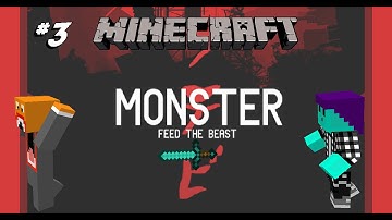 Minecraft Feed the Beast Monster #3 - PULVERIZER!!!