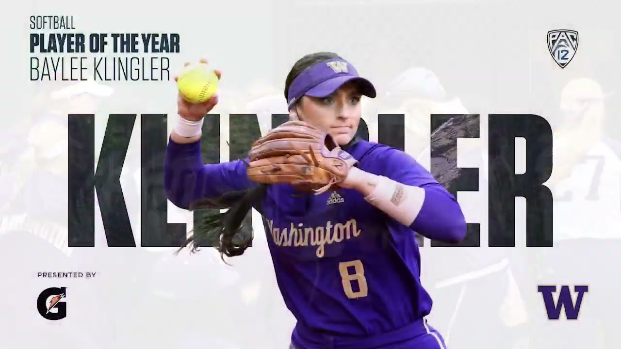 SB: Washington's Baylee Klingler named 2022 Pac-12 Softball Player of the Year