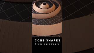 Supersised Cones from cardboard#conebuild #coneshape #cardboardcrafts #cone