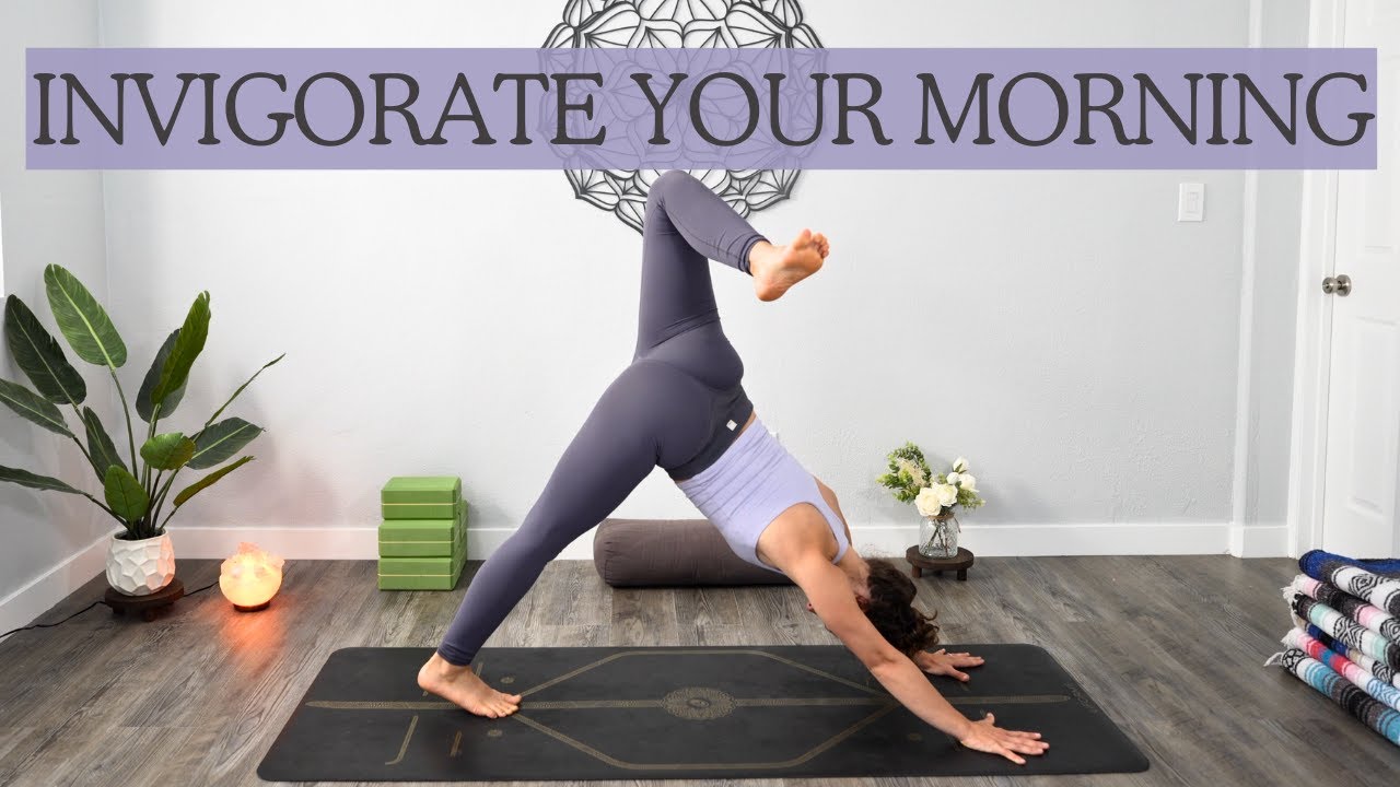 30 Min Morning Power Flow - Super Strong & Invigorating Vinyasa Yoga (Intermediate)