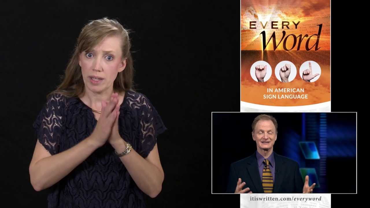 Not the Mark of the Beast (ASL) - YouTube