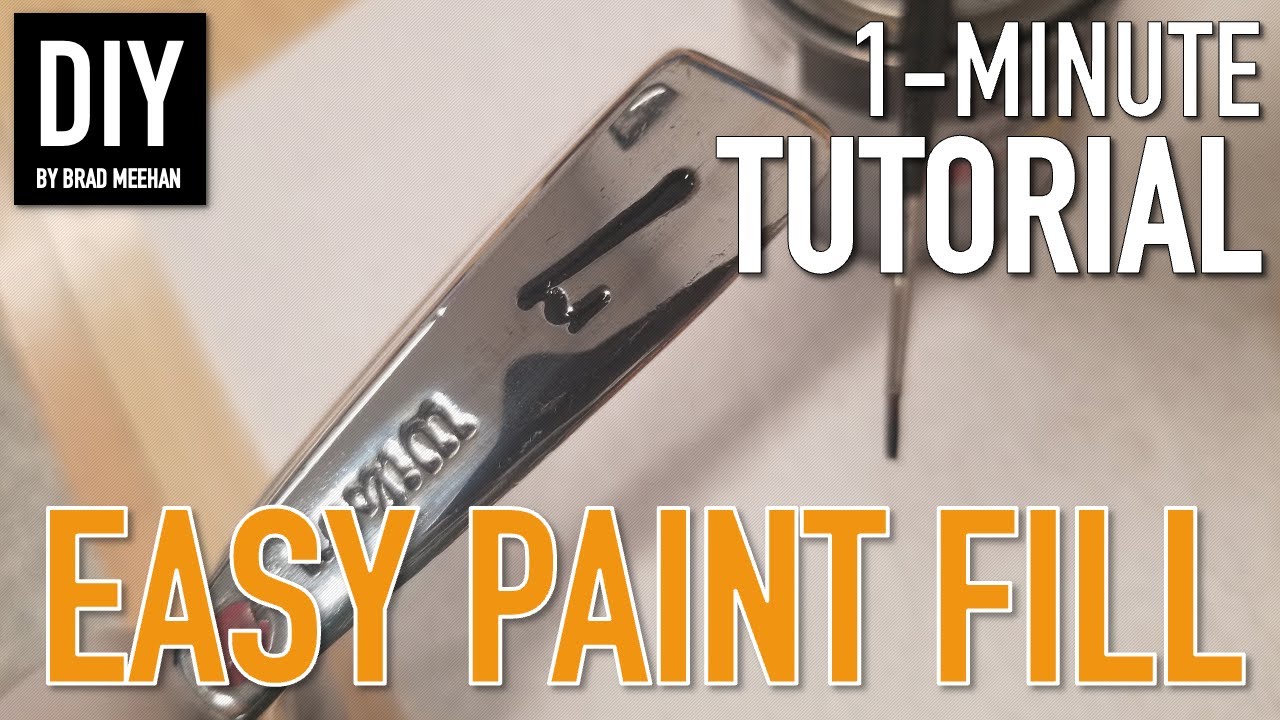 Paint fill 101- My step by step guide – GolfWRX