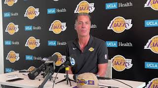 Rob Pelinka talks about Lakers drafting Dalton Knecht at No. 17