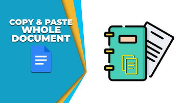 How to copy and paste a whole document in google docs
