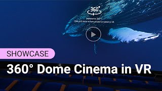 360° Dome Cinema Experience in VR made with Needle Engine