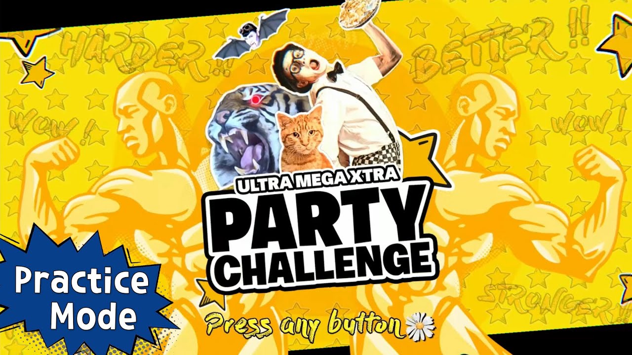 🥳Ultra Mega Xtra Party Challenge🎉 Practice Mode Game Play - No Commentary :D