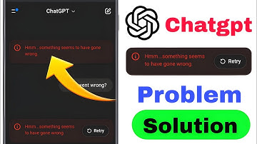 How to fix chatgpt something wen wrong ✅| chatgpt something went wrong❌ | chatgpt problem 