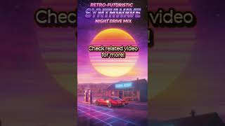 Retro-futuristic Synthwave Mix for Driving Chevrolet Corvette C3 #nightdrive #synthwave #retrowave