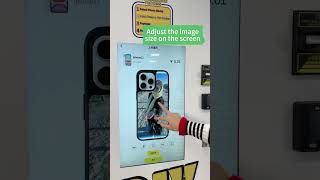 DIY Custom Phone Case Printing Vending Machine #vendingmachine#phonecaseprinter