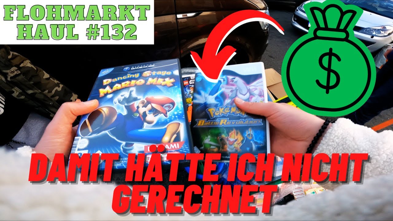 MEGA HAUL 😮 Nintendo Gamecube & Wii Spiele - Flohmarkt und Trödelmarkt PICKUPS vom FEINSTEN