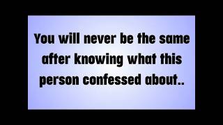 💸 You will never be the same after knowing what this person confessed about