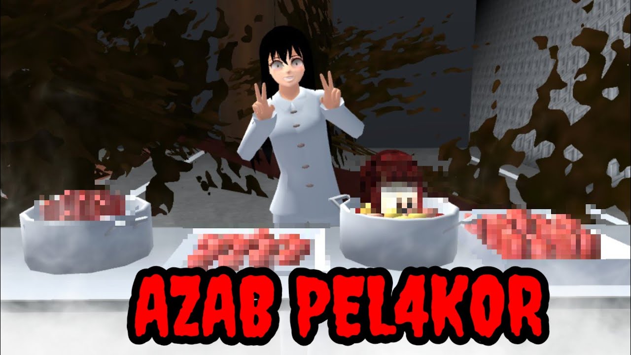 AZAB PELAKOR | HORROR MOVIE SAKURA SCHOOL SIMULATOR