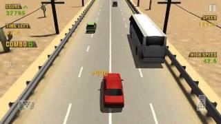 Traffic Racer gameplay on iPhone 5 screenshot 4