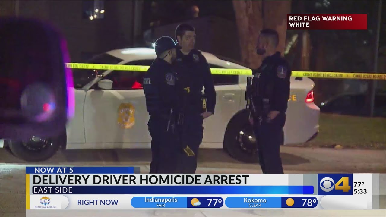 IMPD makes arrest in deadly shooting of pizza delivery driver - YouTube