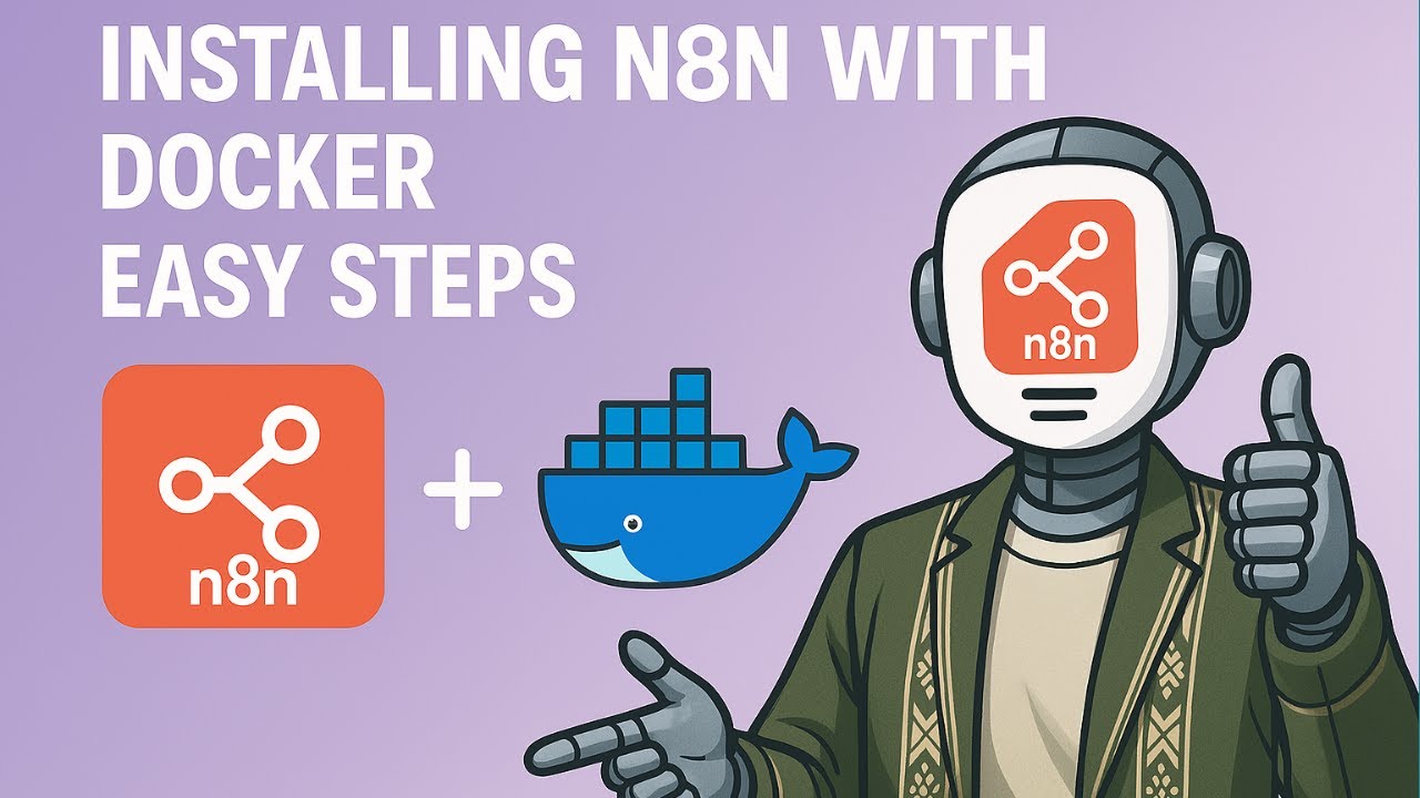 🔥 Install n8n with Docker in Minutes | Step-by-Step Guide for Beginners ...