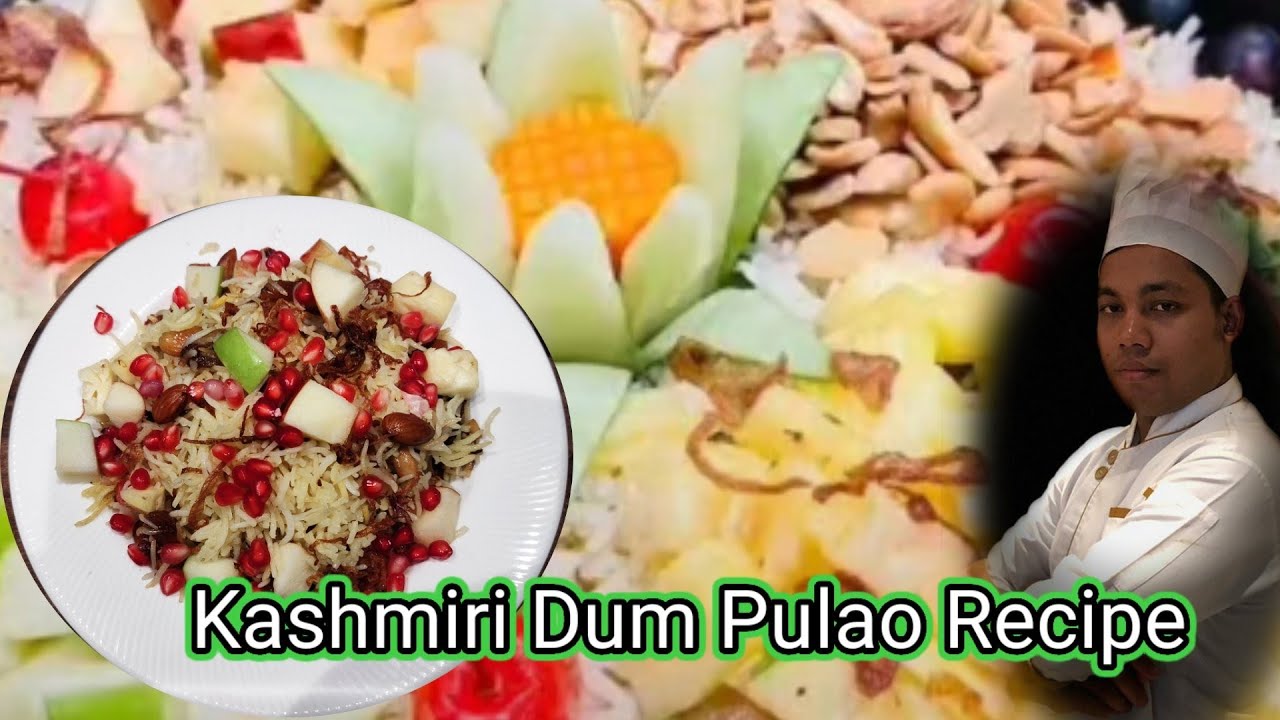 Kashmiri kesar pulao
