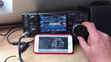SP1B CAS-4B working linear SSB satellites on the ICOM IC-9700 full manual tuning HAMRADIO