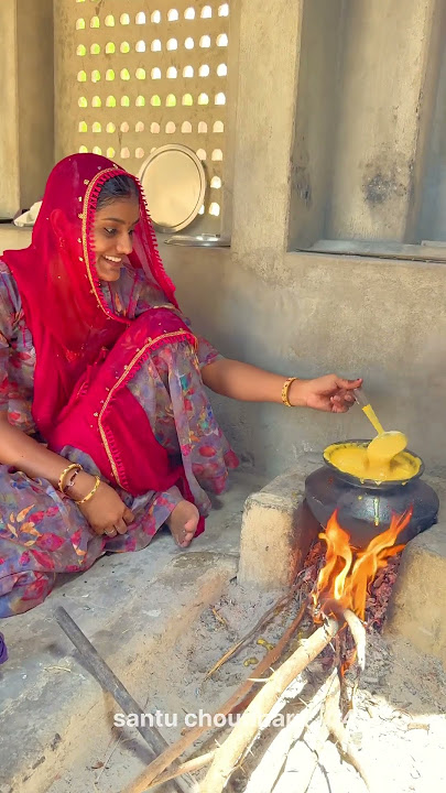 कड़ी 😍#rajsthani #desi #gaon #khana #food #recipe #reels #video #shorts #youtubeshorts
