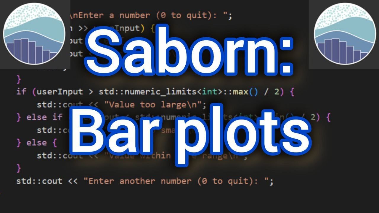 How To Illustrate Bar Plots in Seaborn FAST? - YouTube