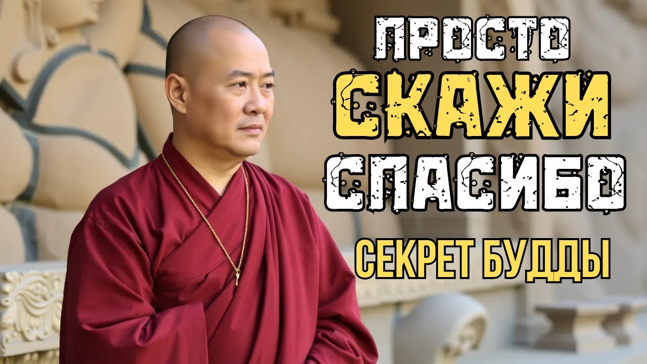 Хочешь, чтобы Вселенная помогала тебе? Просто начни благодарить | Буддийский секрет благодарности