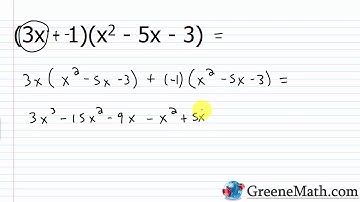Multiplying Polynomials