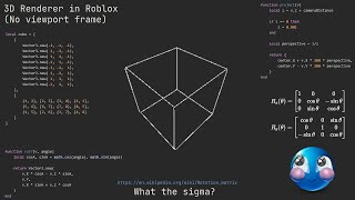3D Renderer In Roblox