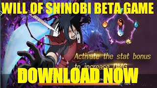 Will of shinobi for Android apk download game :- android / ios screenshot 4