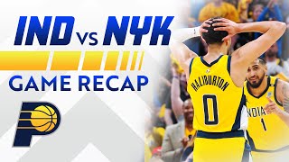 Game Recap: Pacers Blow Out Knicks in Game 4 To Even Series