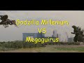 Godzilla millenium vs megaguirus  parky